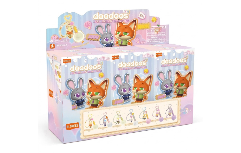 Blokees Zootopia Daadoos ART Series 01 Marshmallow Adventures